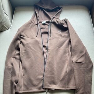 Hurley Chocolate Brown Zip-Up Hoodie